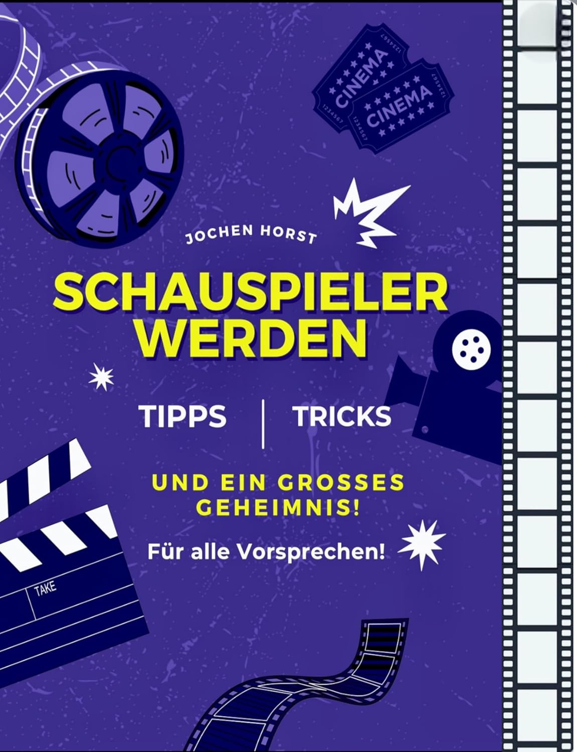 Buchcover Schauspieler werden von Jochen Horst